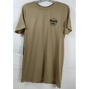 NWT‎ Men's Brad Paisley Moon Shine Serpent Snake Graphic T-shirt Tan Sand Small